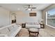 Bright living room featuring neutral colored couches and a coffee table at 1905 Via Napoli St, Plant City, FL 33566