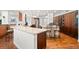 Gourmet kitchen with granite countertops, stainless steel appliances, and custom cabinetry at 5153 Isla Key S Blvd # 412, St Petersburg, FL 33715