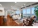 Bright living room with water views and hardwood floors at 5153 Isla Key S Blvd # 412, St Petersburg, FL 33715