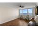 Living Room with hardwood floors, fireplace, and water views at 5153 Isla Key S Blvd # 412, St Petersburg, FL 33715