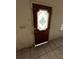 Image of a stained glass front door at 17025 Dalberg Dr, Spring Hill, FL 34610