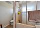 Clean bathroom with shower/tub combo and toilet at 11109 Sumner Rd, Wimauma, FL 33598