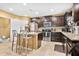 Well-equipped kitchen featuring dark wood cabinetry at 4734 Somerset Hill Ln, Riverview, FL 33578