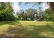 Large backyard with a above ground pool and shed at 12805 Flint Creek Rd, Thonotosassa, FL 33592