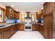 Recently updated kitchen with custom cabinetry and granite countertops at 12805 Flint Creek Rd, Thonotosassa, FL 33592