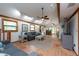 Open living area, high ceilings, and tiled floors at 12805 Flint Creek Rd, Thonotosassa, FL 33592