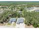 Aerial view of homes nestled among lush trees and natural surroundings at 4729 Majestic Hills Loop, Brooksville, FL 34601