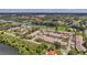 Expansive aerial view of the community and surrounding area at 1308 13Th Se Cir, Largo, FL 33771