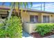 Ground floor condo unit with private patio and landscaping at 1308 13Th Se Cir, Largo, FL 33771