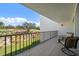 Private balcony overlooking the golf course at 50 Coe Rd # 322, Belleair, FL 33756