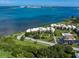 Bird's eye view of the community and bay at 50 Coe Rd # 322, Belleair, FL 33756