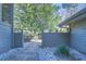 Stone walkway leading to a private backyard at 5333 Cobblestone Ct, Wesley Chapel, FL 33543