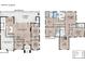 Detailed floor plan showcasing the layout of the two-story home, including the lanai, great room, and bedrooms at 3403 W Leona St, Tampa, FL 33629