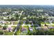 Wide aerial view of neighborhood and surrounding area at 9085 Dorsey St, Spring Hill, FL 34608