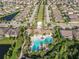 Resort-style community pool and clubhouse at 1523 Glen Grove Loop, Wesley Chapel, FL 33543