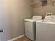 Laundry room with washer and dryer hookups at 2126 Richwood Pike Dr, Ruskin, FL 33570