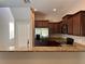 Kitchen with stainless steel appliances and granite countertops at 2126 Richwood Pike Dr, Ruskin, FL 33570