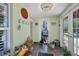 Bright sun room with natural light, tile floor and view to the outside at 1229 S Roxmere Rd, Tampa, FL 33629