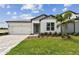 Beautiful single-Gathering home featuring a well-manicured lawn, a two-car garage and a charming entrance at 13719 Brookside Haven St, Riverview, FL 33578