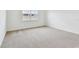 Carpeted bedroom featuring a window providing natural light at 13730 Evergreen Valley Dr, Riverview, FL 33578
