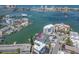 Waterfront property with docks, boat lifts, Gulf views, and close proximity to the beach at 241 Skiff Pt # 4, Clearwater Beach, FL 33767