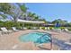 Relaxing community spa with seating and shade structures at 242 Shell Falls Dr, Apollo Beach, FL 33572