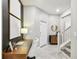 Home office with desk, chair, and artwork near entry at 10012 Corso Milano Dr, Tampa, FL 33625