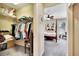 Spacious walk-in closet with ample shelving and hanging space at 242 Shell Falls Dr, Apollo Beach, FL 33572