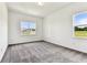 Light-filled bedroom featuring carpeted floors and windows offering natural light at 13720 Brookside Haven St, Riverview, FL 33578