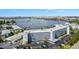 Aerial view of the community and waterway access at 1868 Shore S Dr # 207, South Pasadena, FL 33707