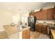 Modern kitchen with granite countertops and stainless steel appliances at 1407 7Th N Ave, St Petersburg, FL 33705