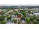 Broader aerial view showcasing the property's location and city skyline at 1407 7Th N Ave, St Petersburg, FL 33705