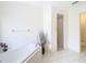 Clean bathroom with corner tub, separate shower, and tile floor at 11111 Dormie Dr, San Antonio, FL 33576