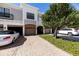 Exterior view of townhouses with attached garages at 7219 Hamilton Rd # 7219, Bradenton, FL 34209