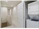 Convenient laundry closet with stackable washer and dryer at 7219 Hamilton Rd # 7219, Bradenton, FL 34209