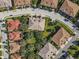 Aerial view of a residential building and surrounding area at 7219 Hamilton Rd # 7219, Bradenton, FL 34209