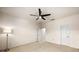 Bright bedroom with ceiling fan and ample closet space at 7219 Hamilton Rd # 7219, Bradenton, FL 34209