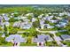 Aerial view of community, highlighting condo location at 3365 39Th S St # C-1, St Petersburg, FL 33711