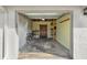 Single-car garage with extra storage shelving at 3365 39Th S St # C-1, St Petersburg, FL 33711
