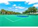 Newly resurfaced tennis and pickleball courts at 3365 39Th S St # C-1, St Petersburg, FL 33711