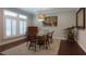 Elegant dining room with hardwood floors and large windows at 1408 W Azeele St, Tampa, FL 33606