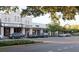 Upscale shopping street with parked cars and various businesses at 1408 W Azeele St, Tampa, FL 33606