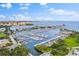 Aerial view of marina and cityscape at 100 4Th S Ave # 205, St Petersburg, FL 33701