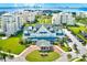 Resort-style community with clubhouse and lush landscaping at 220 Belleview Blvd # 802, Belleair, FL 33756