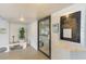 Secure building entrance with keyless entry and convenient call box at 220 Belleview Blvd # 802, Belleair, FL 33756