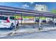 Covered parking garage with assigned parking spaces for residents at 220 Belleview Blvd # 802, Belleair, FL 33756