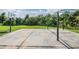 Large backyard with basketball court and gazebo at 11537 Southern Creek Dr, Gibsonton, FL 33534