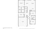 One-story home floor plan, featuring primary bedroom, garage, and multiple bedrooms and bathrooms at 11537 Southern Creek Dr, Gibsonton, FL 33534