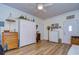 Guest room with a fold-down bed and ample storage at 4976 Britni Way, Zephyrhills, FL 33541