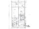 2-bedroom, 1-bathroom floor plan; shows kitchen, living room at 2424 W Tampa Bay Blvd # 108, Tampa, FL 33607